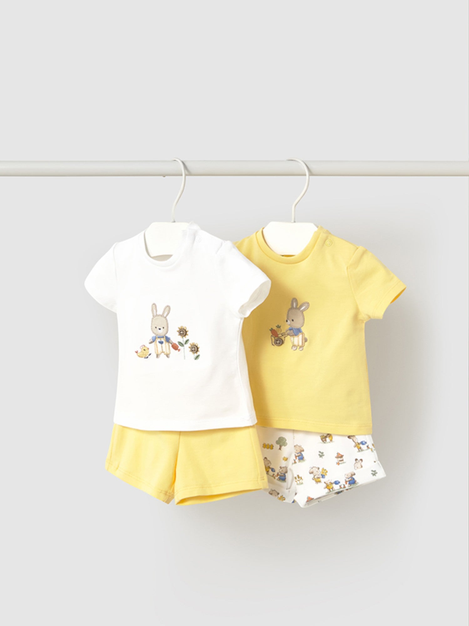 Completo punto 4 pezzi Bimbo GIALLO 1609 /G -  NANU' BABY