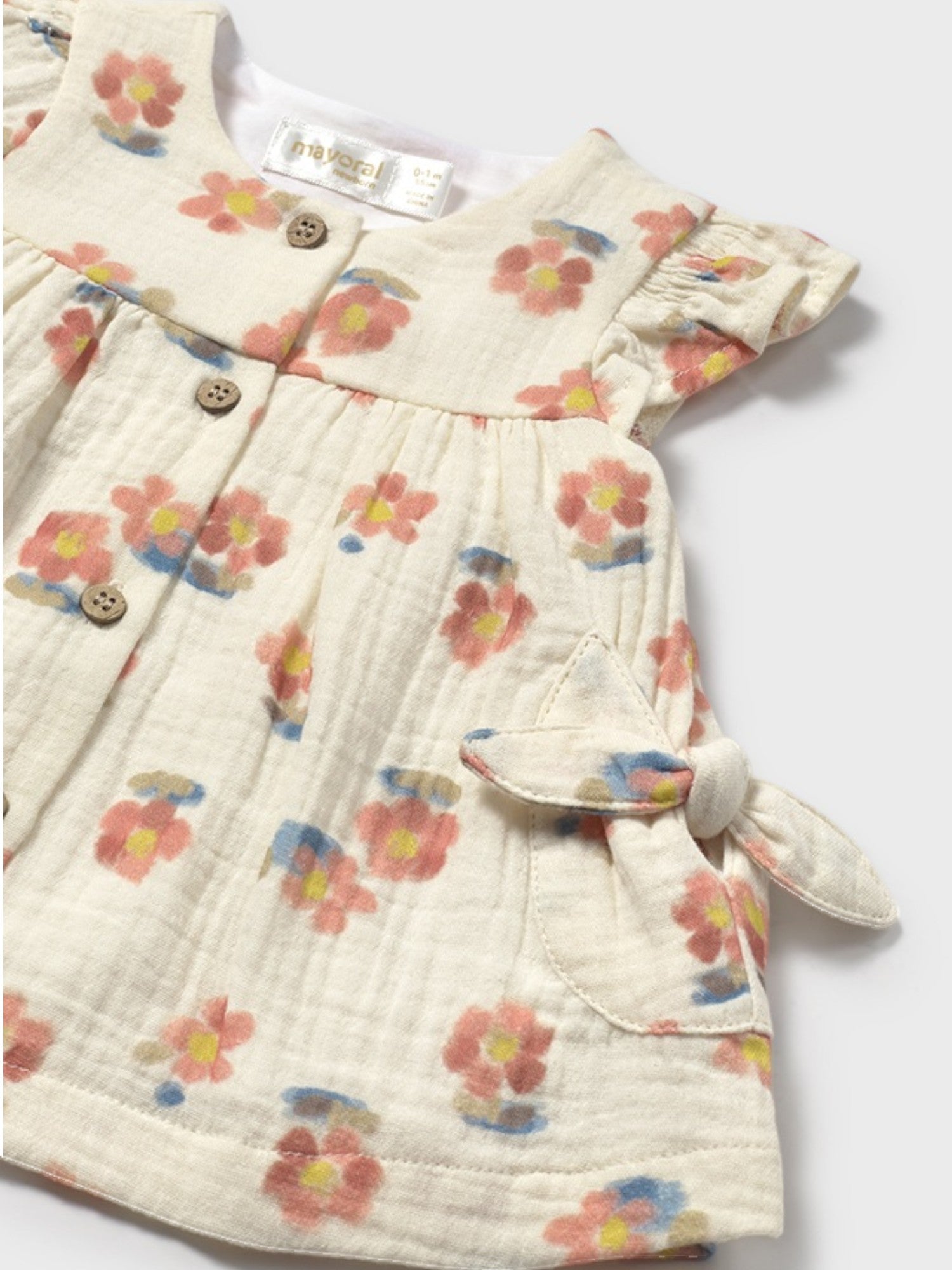 Abito Bimba ARANCIO 1851 /AR -  NANU' BABY