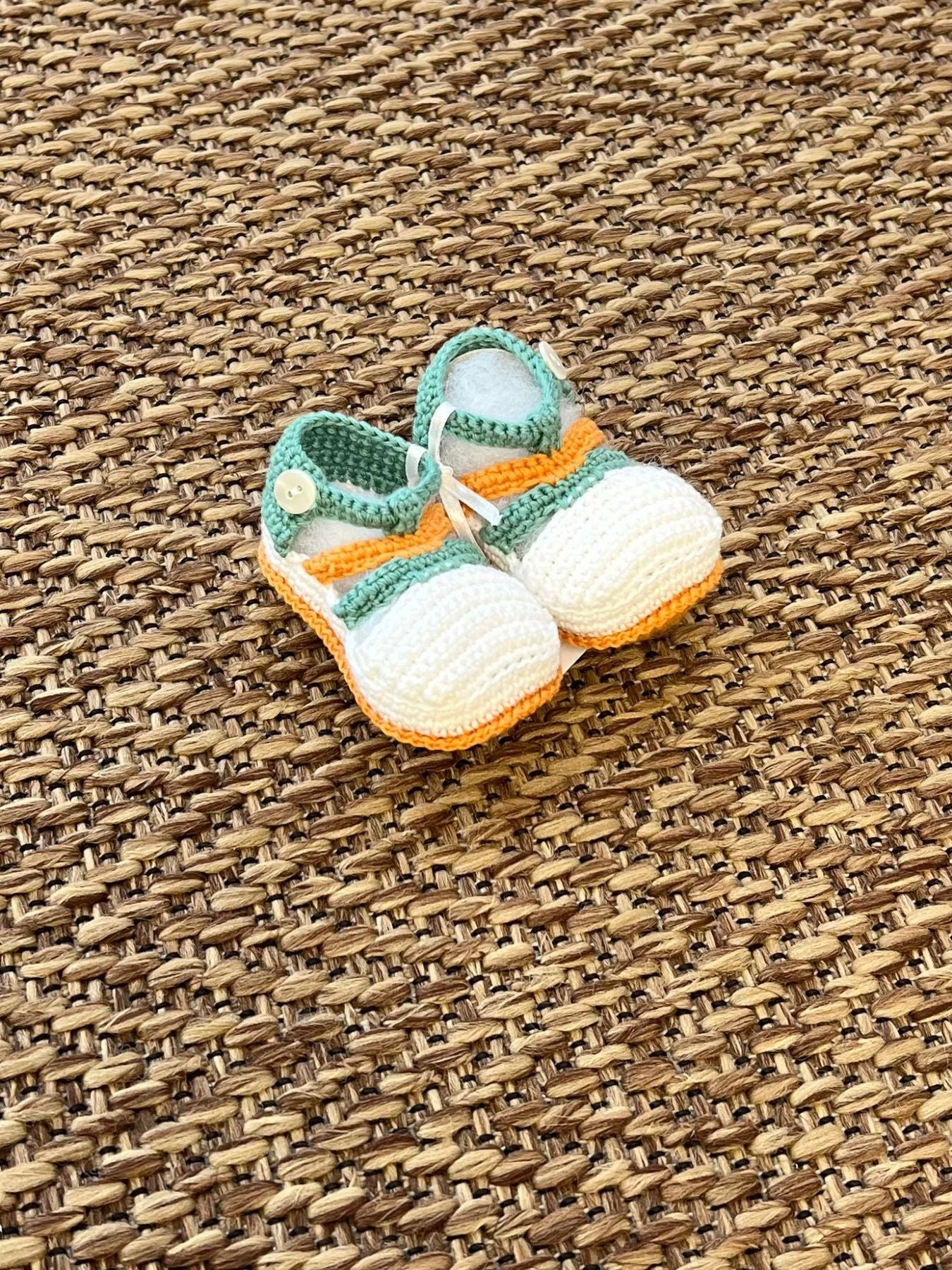 Babbucce Neonato VERDE CETIN/SC-V -  NANU' BABY