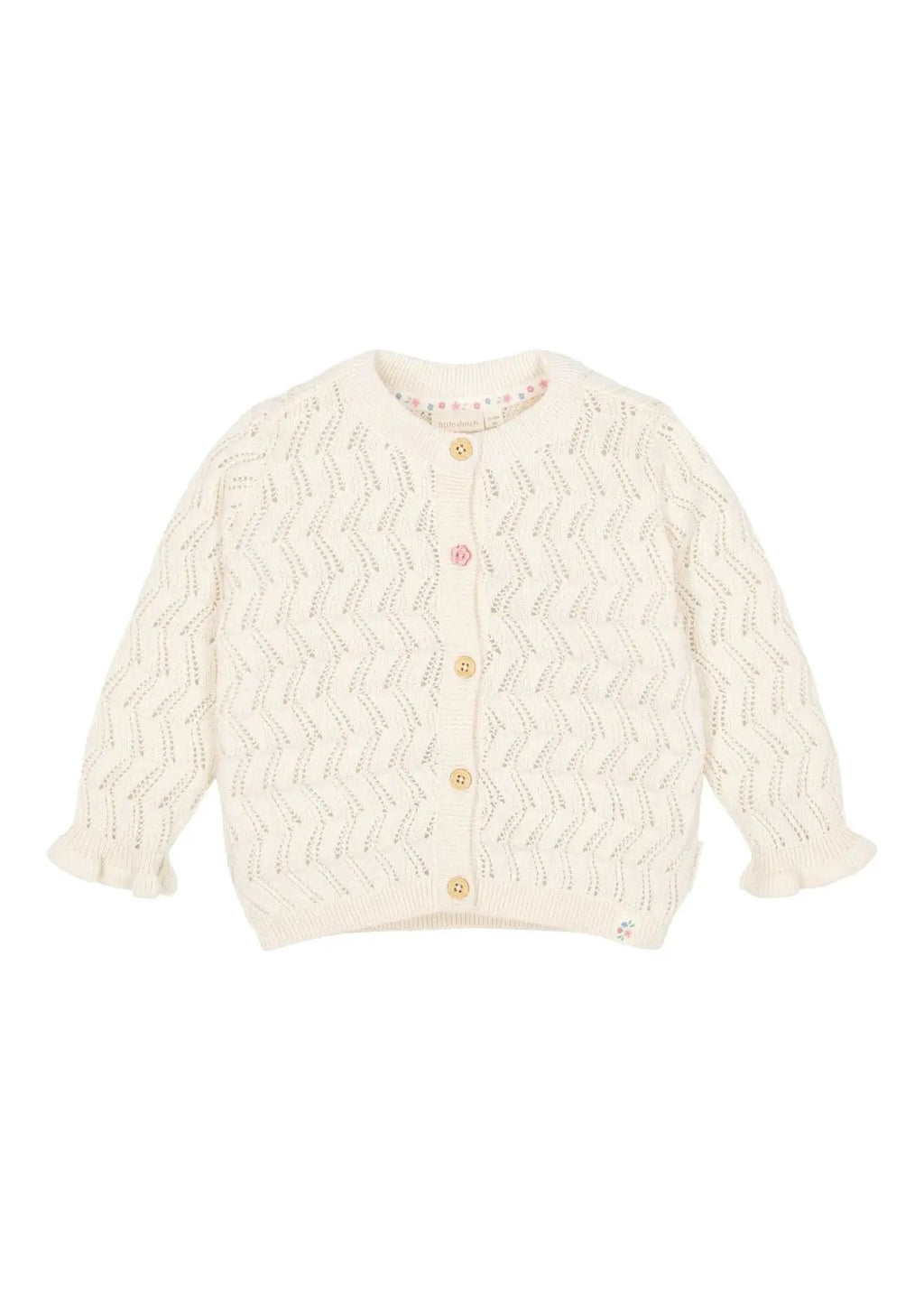 Giacca Bimba Panna CL26022500 by LITTLE DUTCH