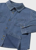 Camicia Bimbo Blu 2108/5 by MAYORAL