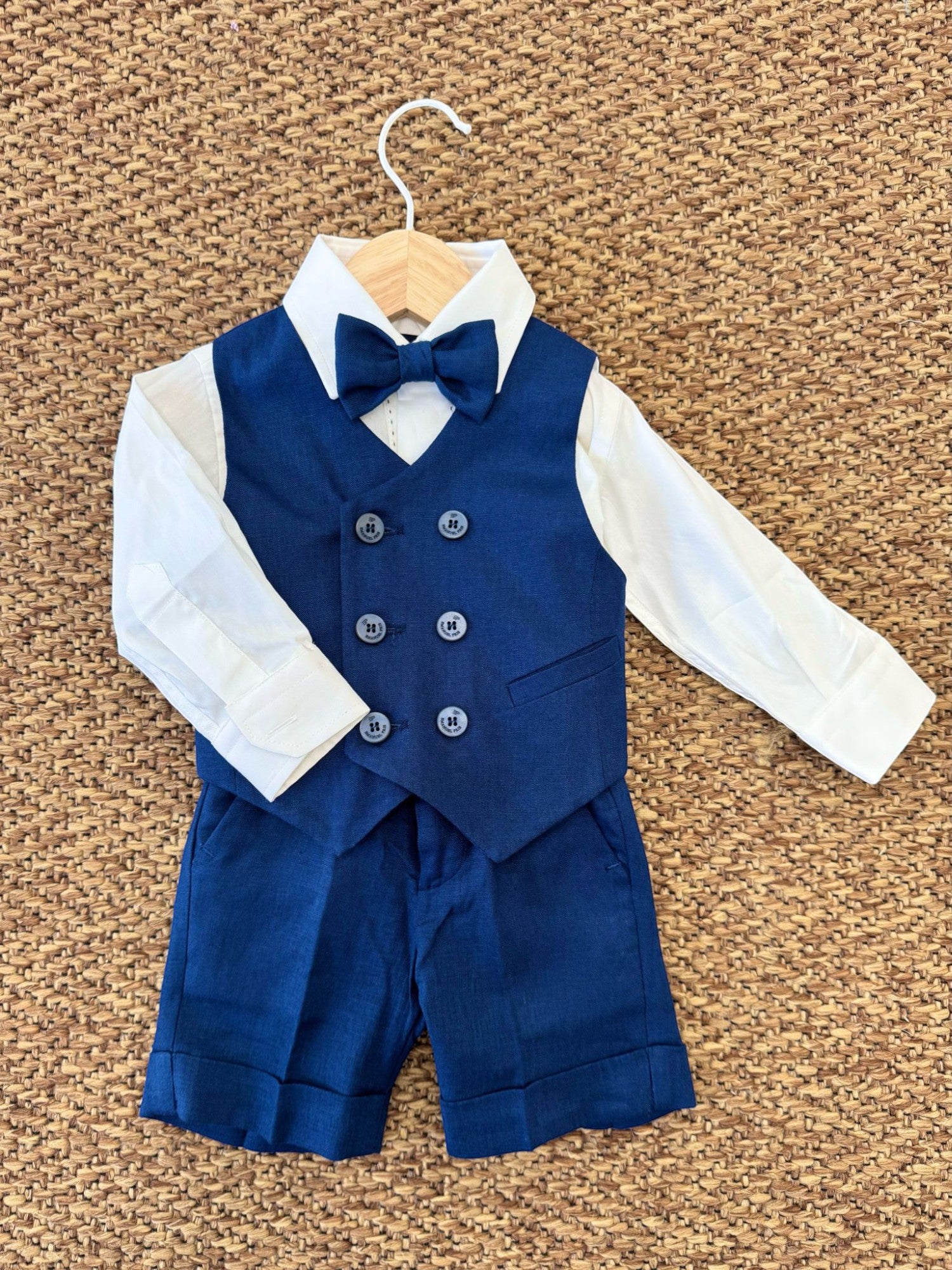 Completo Cerimonia Bimbo BLU EPC2105N/B -  NANU' BABY