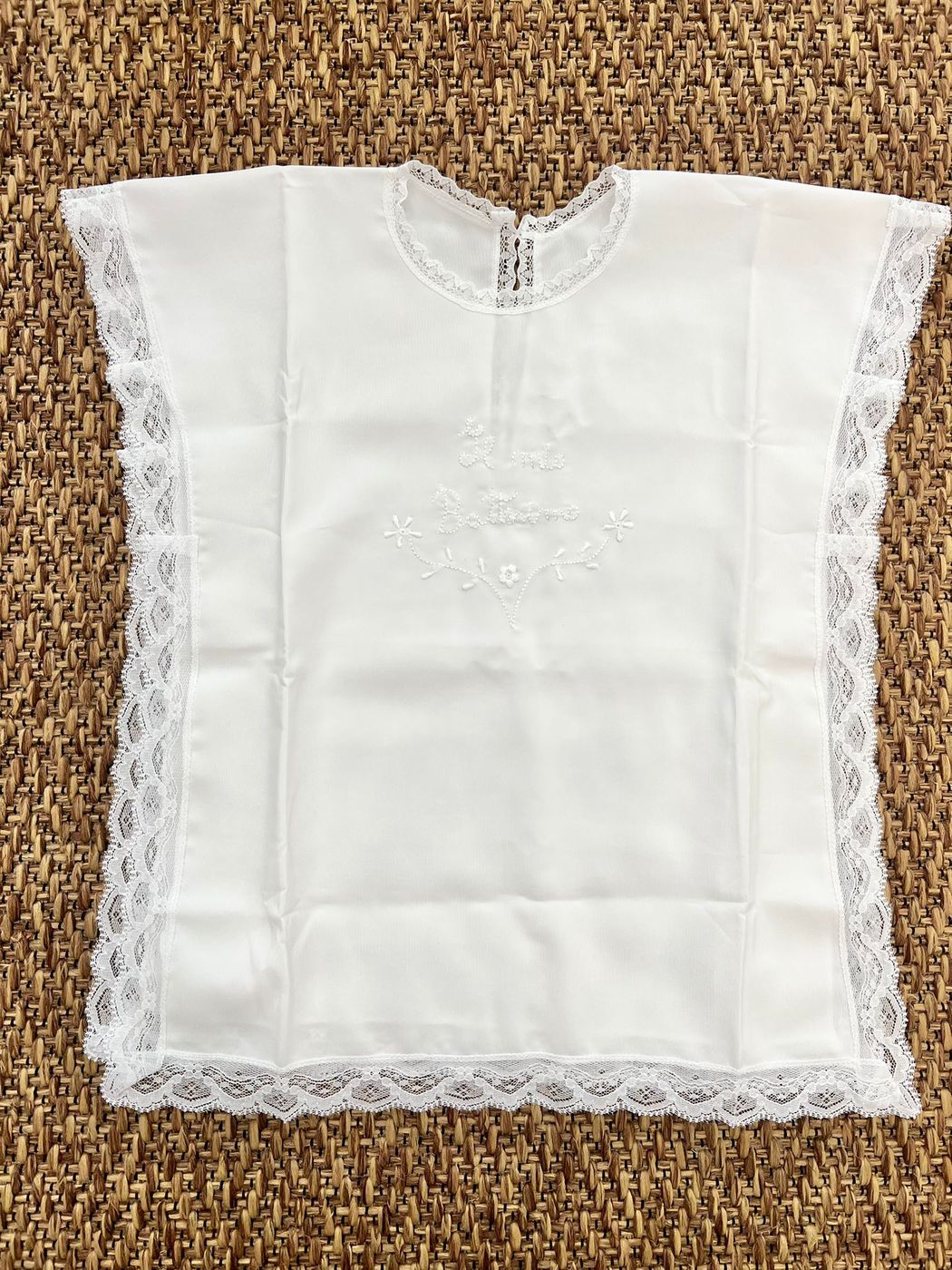 Stola Battesimale  BIANCO B/S 22 -  NANU' BABY