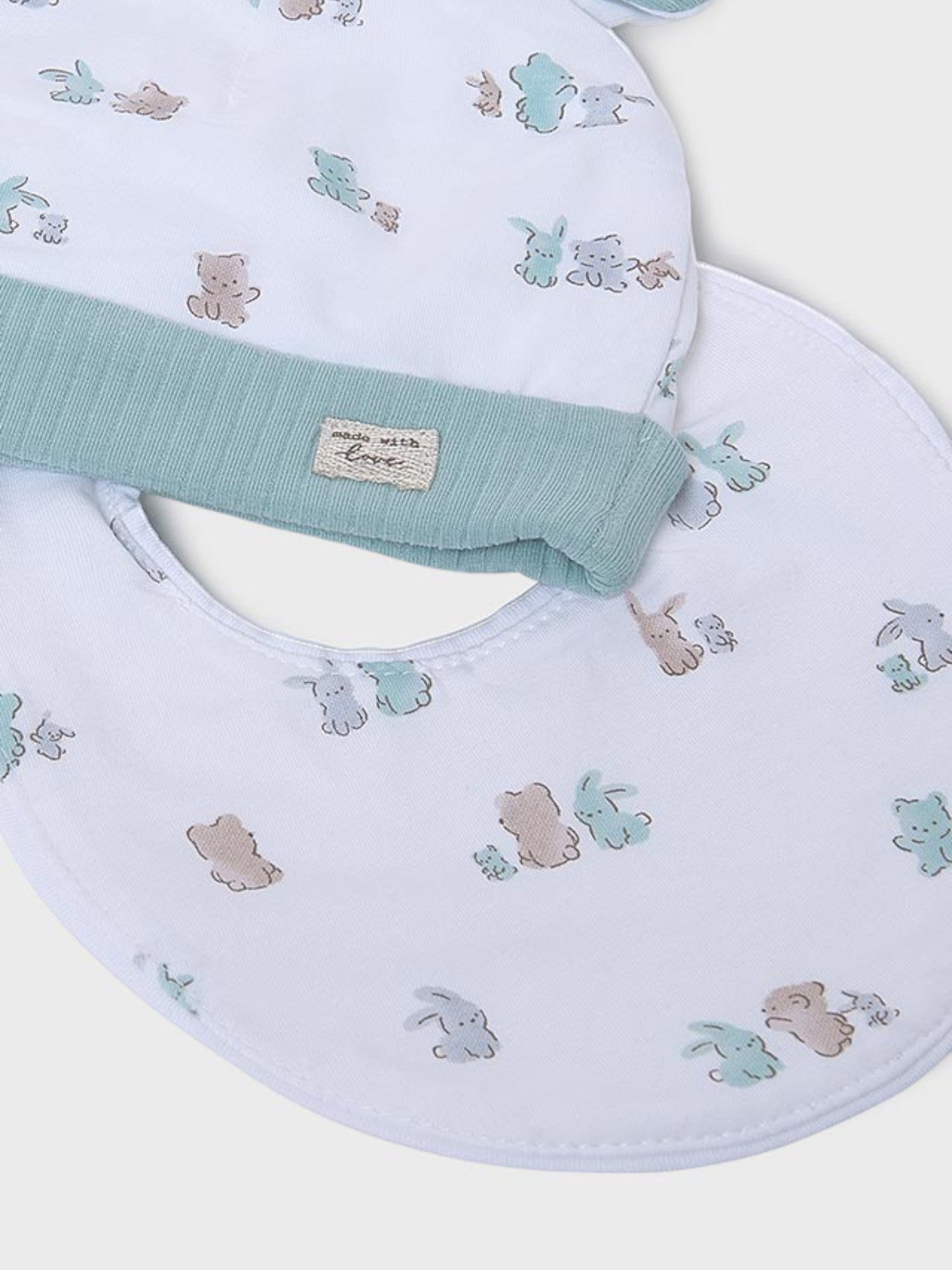 Set regalo pigiama Neonata VERDE 9907 /V -  NANU' BABY
