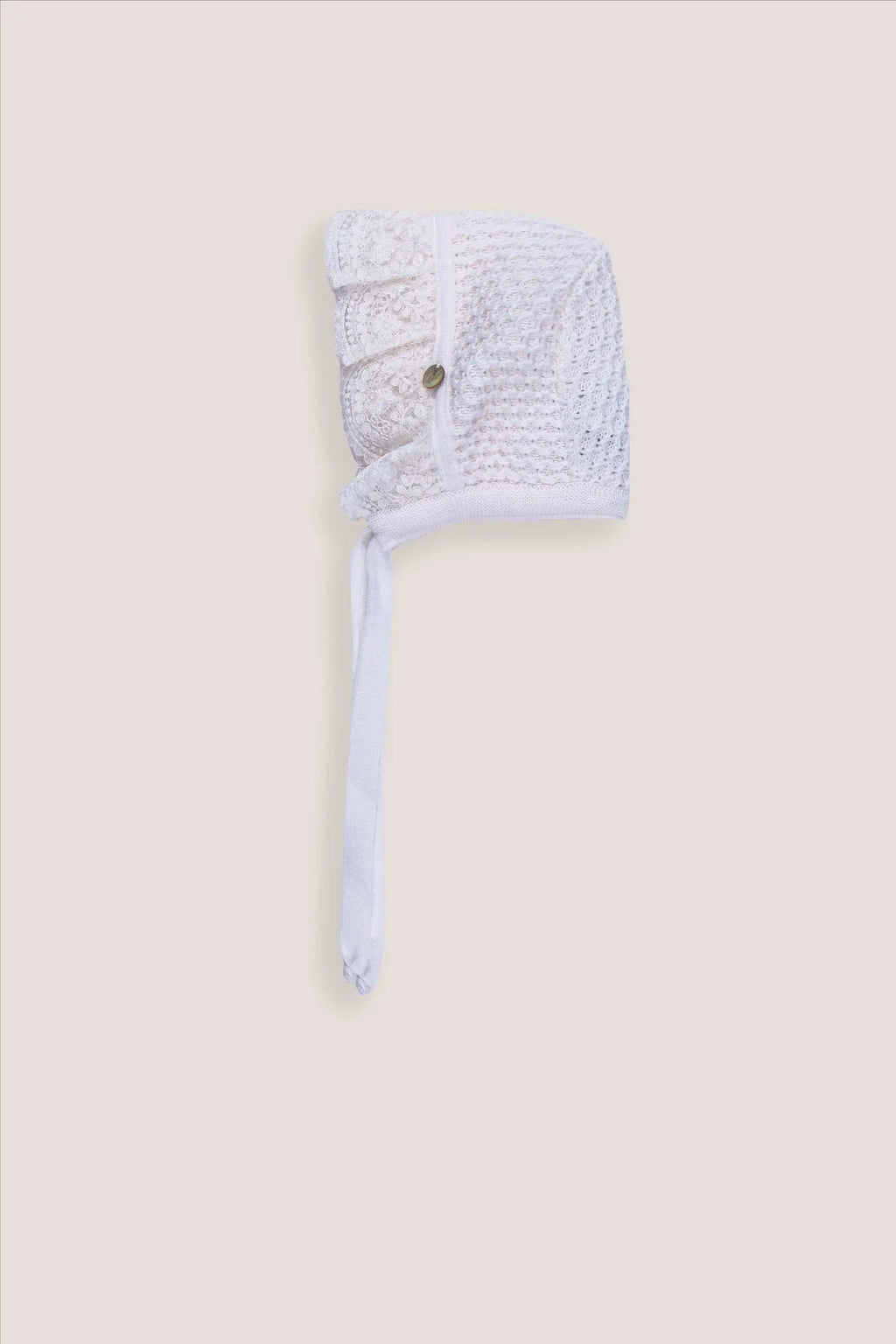 Cuffia Neonata Vaniglia IS13CU by MARLU'