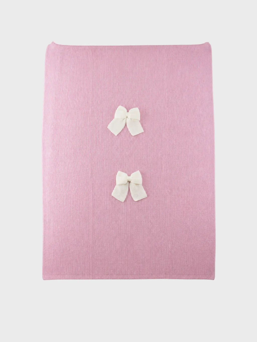 Coperta Neonata Rosa MAGLIA INGLESE FIOCCO 144/5730 by BABY LORD
