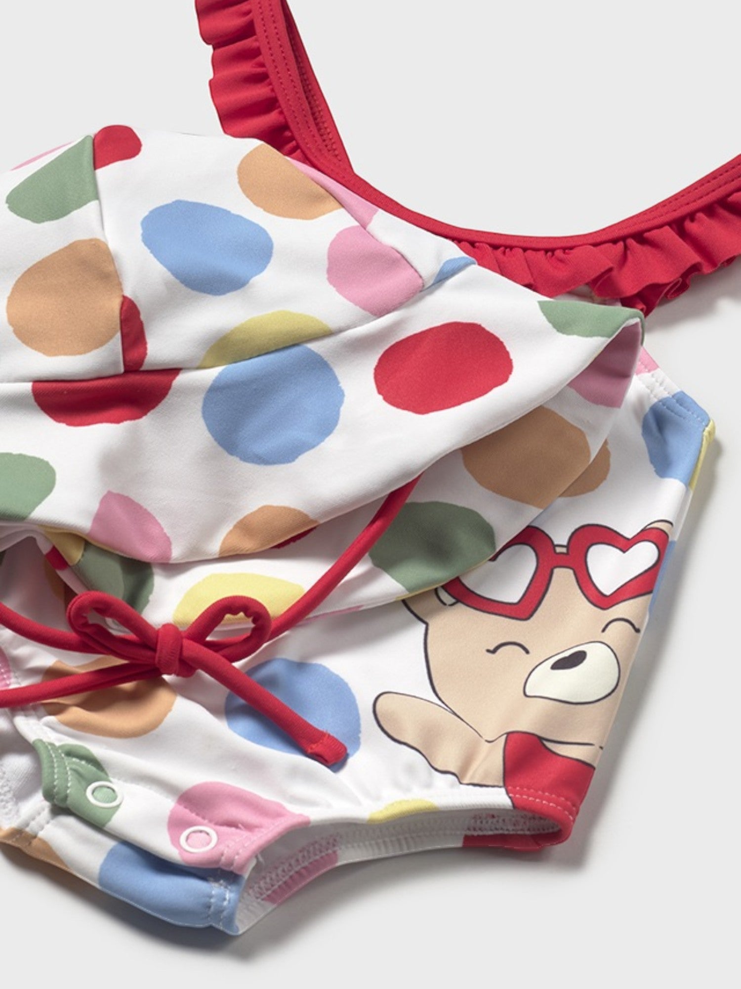 Costume e cappello Bimba ROSSO 1764 /RS -  NANU' BABY