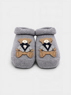 Babbucce Neonato Grigio 30561/N4 by STORY LORIS
