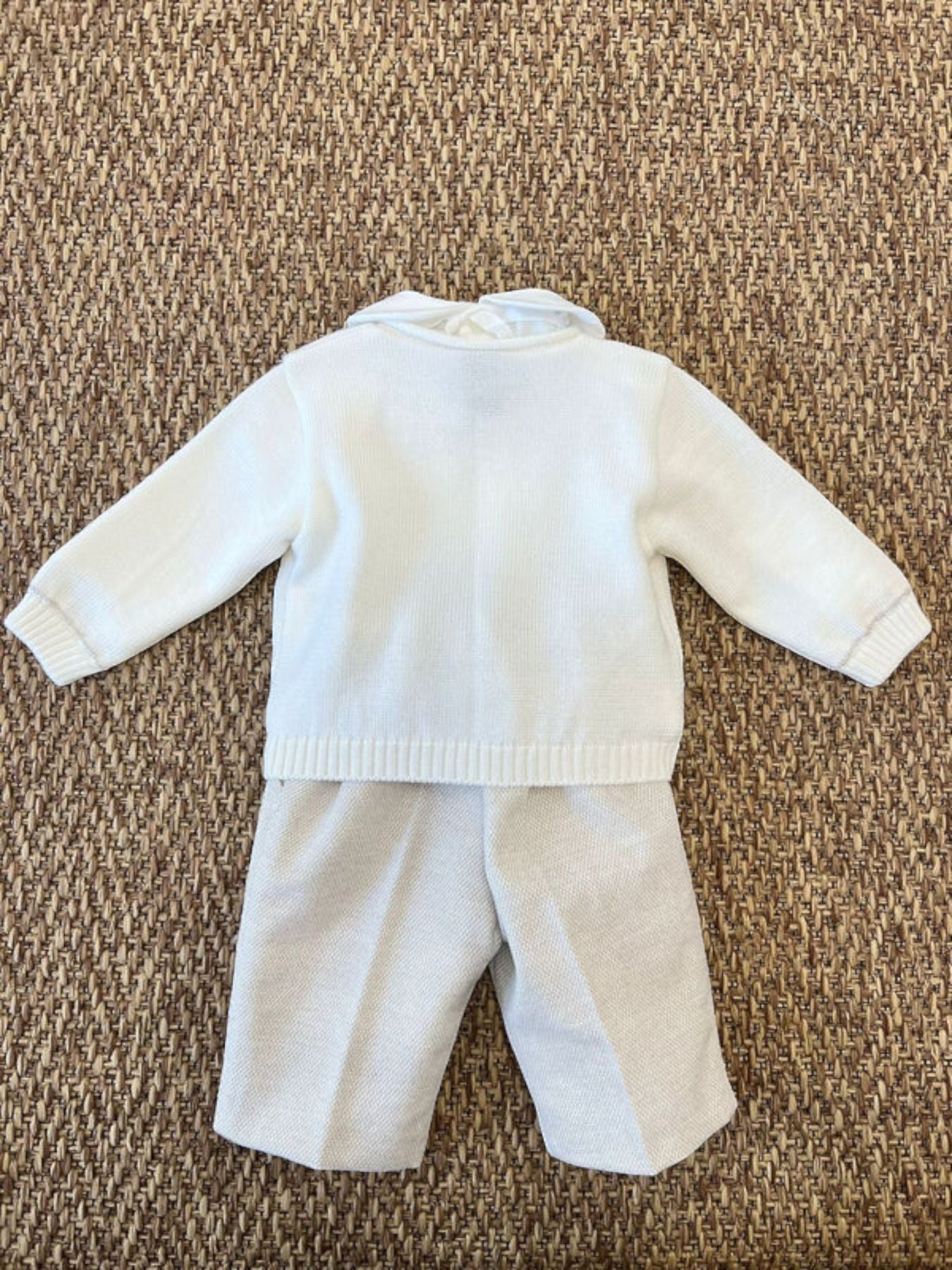 Completo con Papillon Bimbo VANIGLIA IK70160L/V -  NANU' BABY