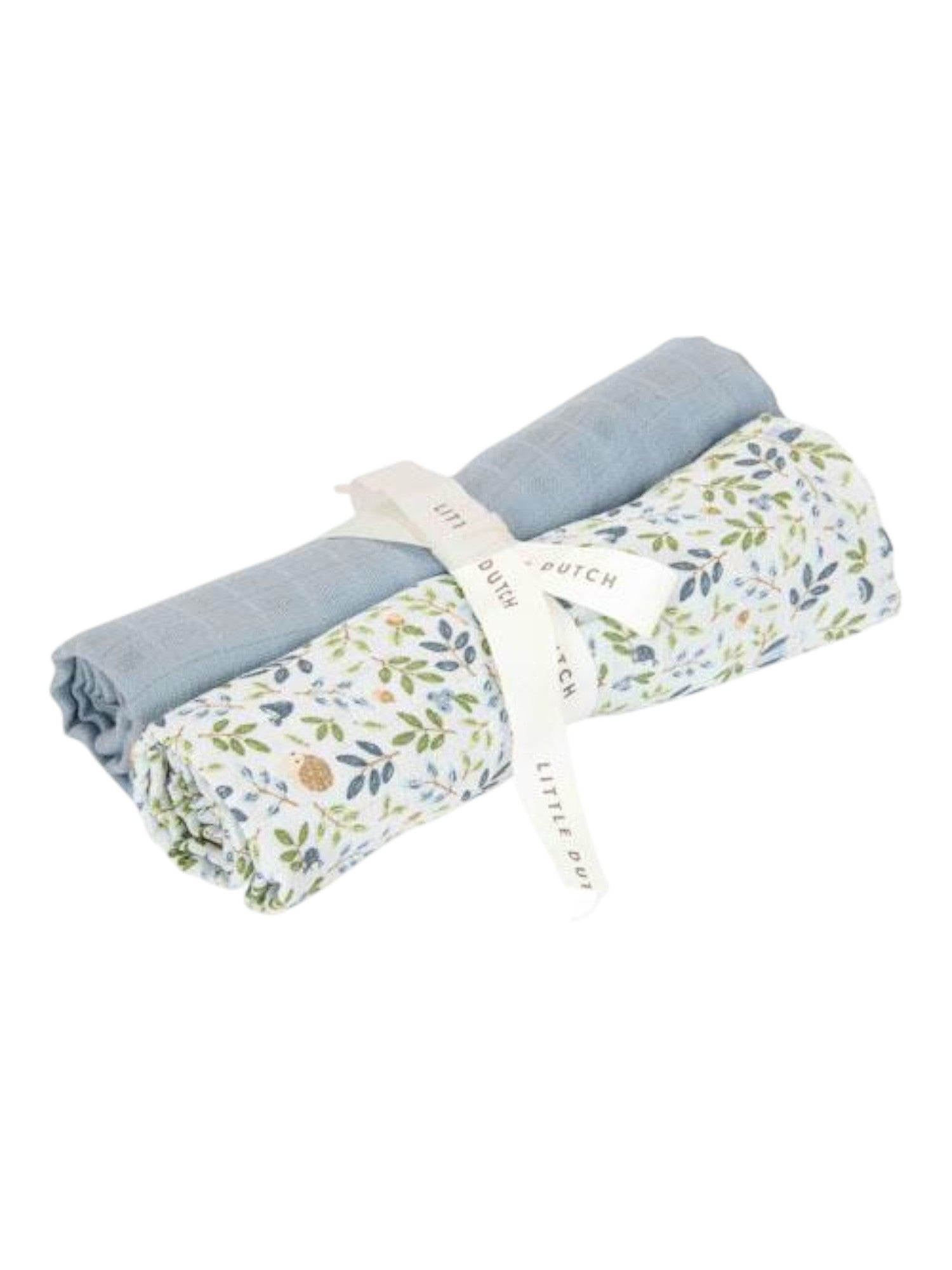 2 Mussoline  - Amici della foresta Neonato BLU TE51844030 -  NANU' BABY
