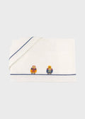 Lenzuolino Neonato Blu CETIN/LN by PICCOLA GIUGGIOLA