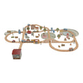 Set trenino in legno Multicolore LD2540 by LITTLE DUTCH