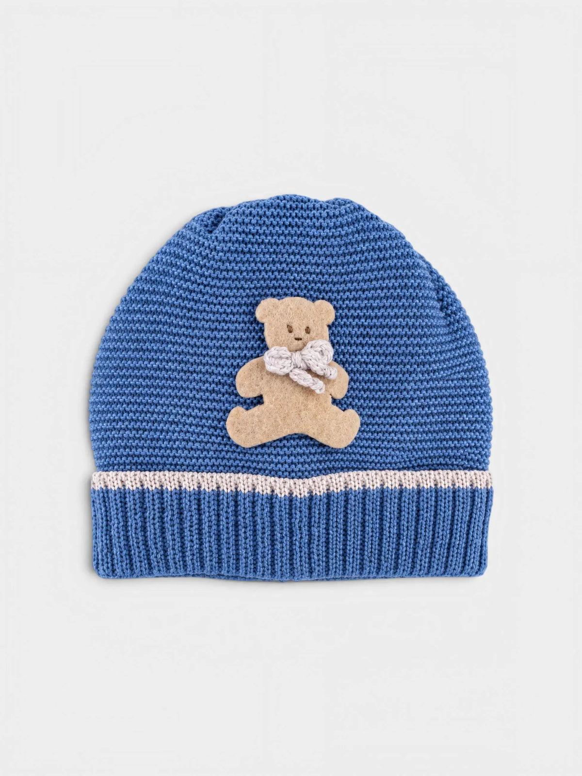 Cuffia Neonato Blu ORSETTO 603 by BABY LORD