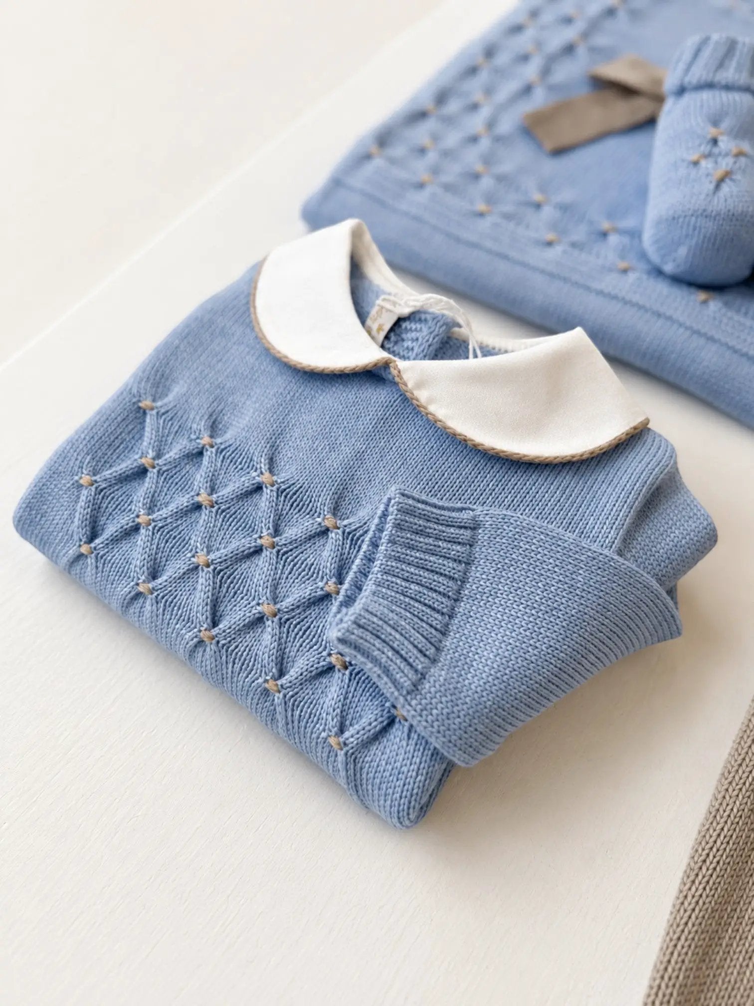 Completo nascita Neonato Azzurro NIDO D'APE 521/5848 by BABY LORD