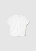 Camicia Bimbo Bianco 1101 /B by MAYORAL