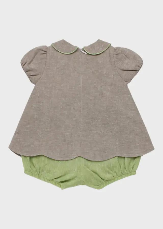 Pagliaccetto Bimba Tortora 7568/T by BIMBALO'