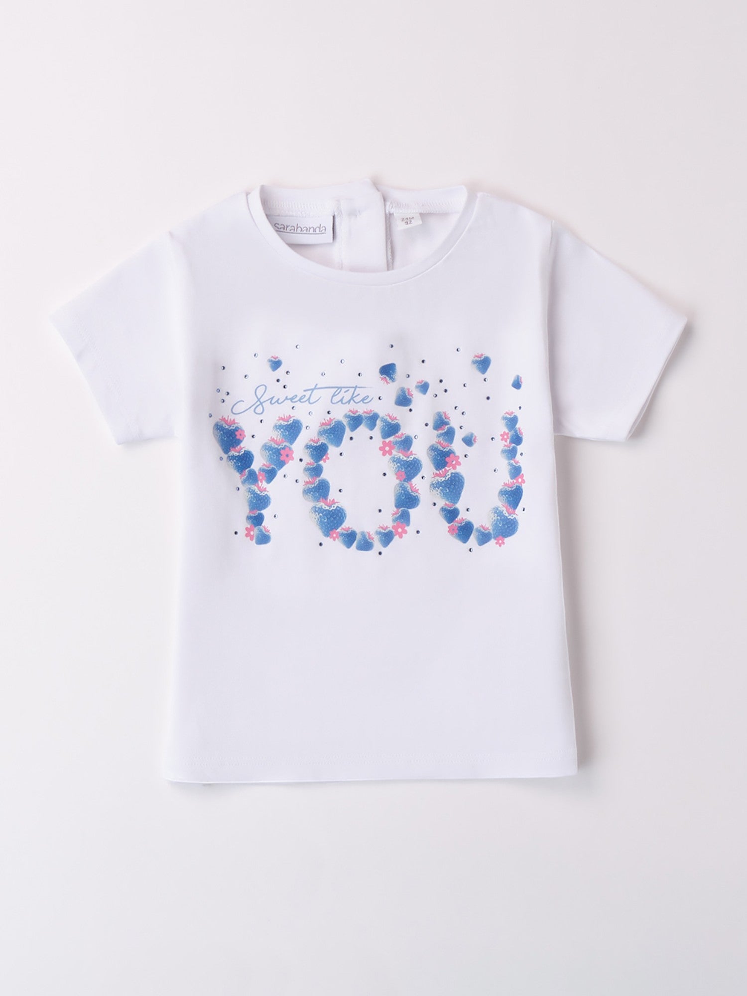 T-Shirt Bimba BIANCO 0B312/0113 -  NANU' BABY