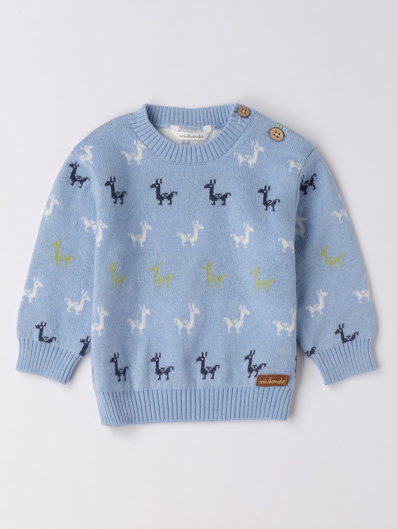 Maglia Chiusa Bimbo Blu 3F656/3964 -  NANU' BABY