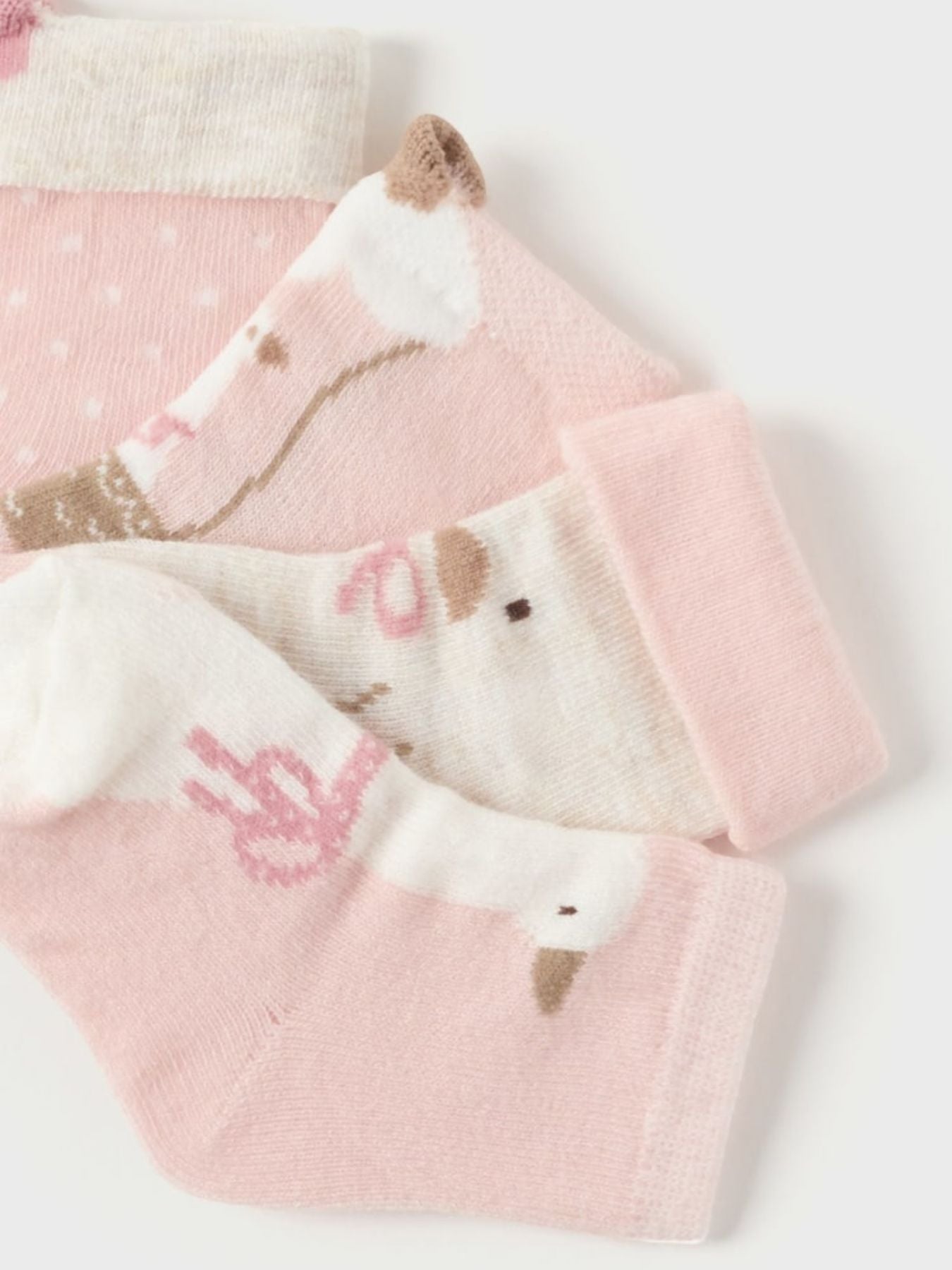 Set 4 calze  ROSA 2G-9762/RB -  NANU' BABY