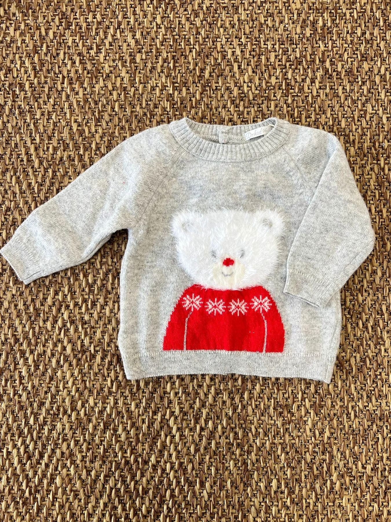 Maglia Bimbo GRIGIO DK147/OI23 -  NANU' BABY