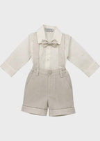 Completo Cerimonia Bimbo Beige ECR0040/02 by EMANUEL PRIS