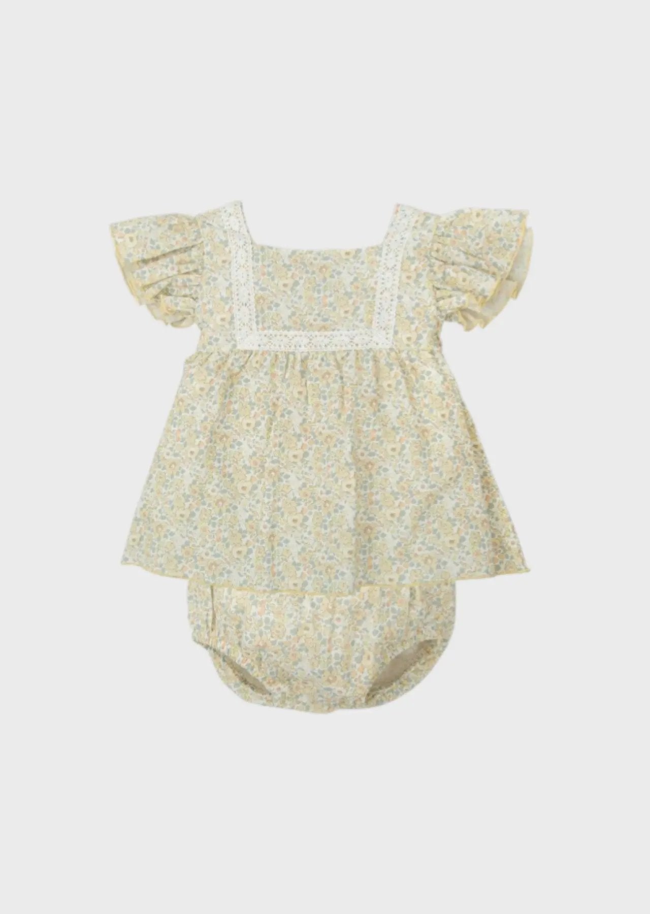 Abito Bimba Bianco 93415 by BABIDU'