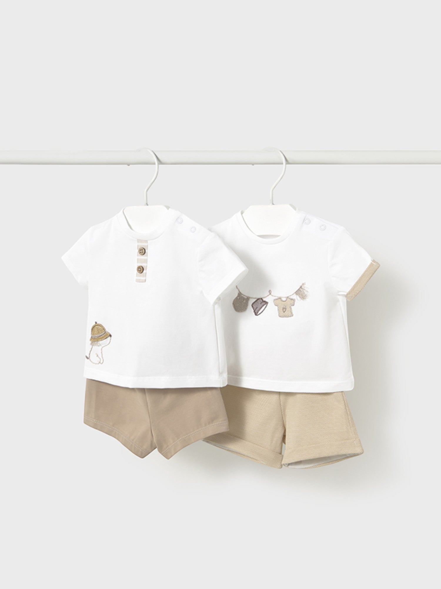 Completo punto 4 pezzi Bimbo BEIGE 1610 /BE -  NANU' BABY