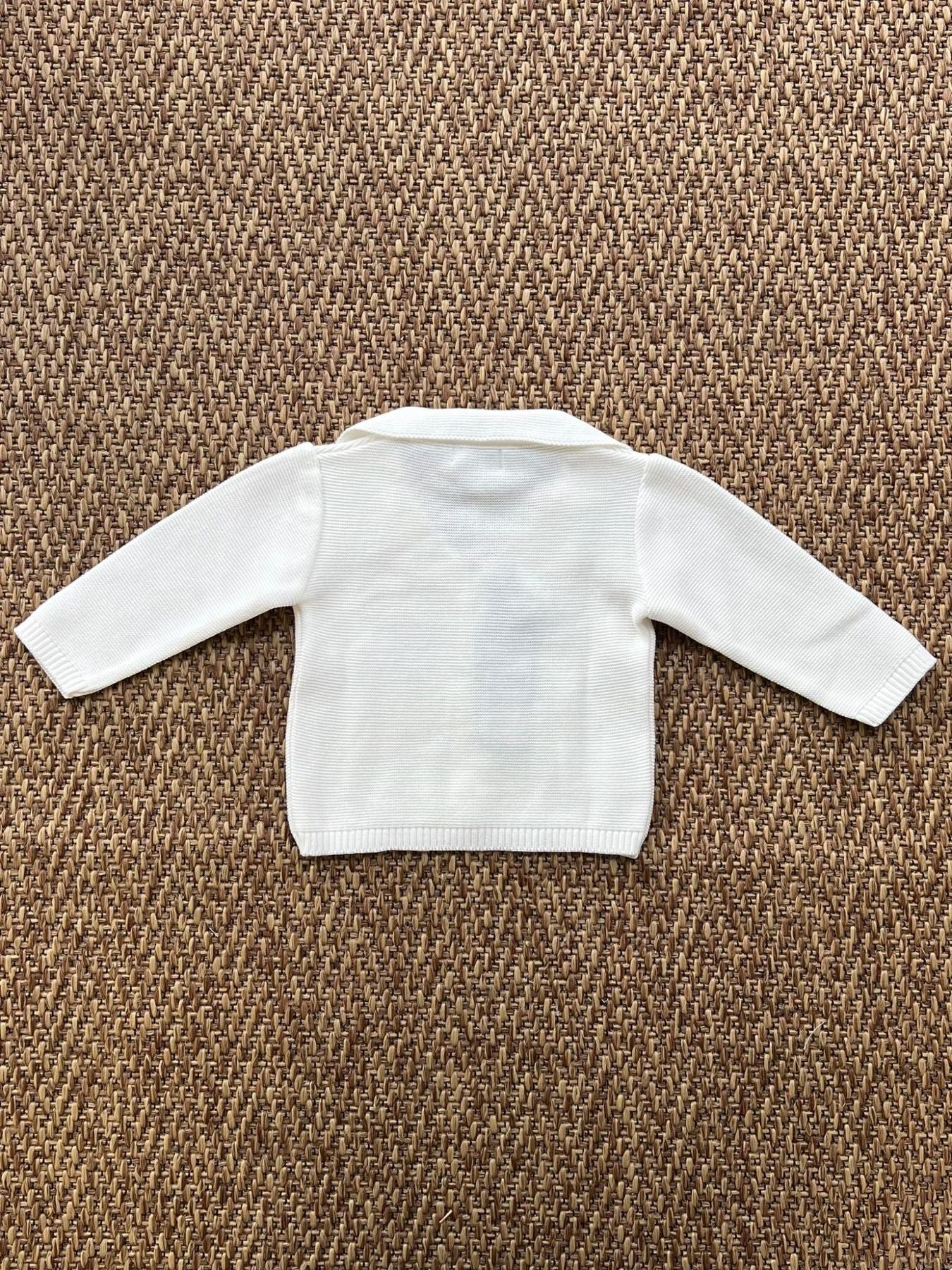 GIACCA C/ COLLO Bimbo PANNA FMM37253/P -  NANU' BABY