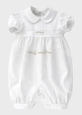 Tutina Neonata Bianco FEDERICA/TU by PICCOLA GIUGGIOLA