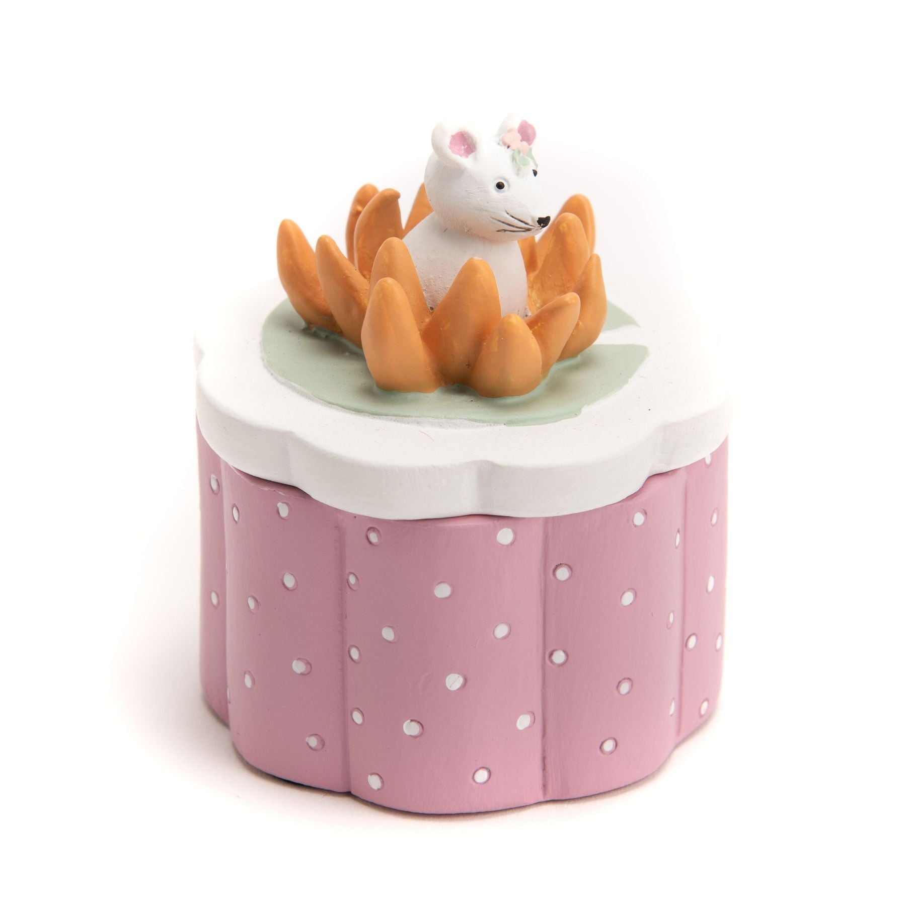 Cofanetto per dentini Fleurs  ROSA 159117 -  NANU' BABY