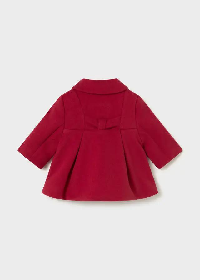Cappotto Bimba Rosso 2407/13 by MAYORAL