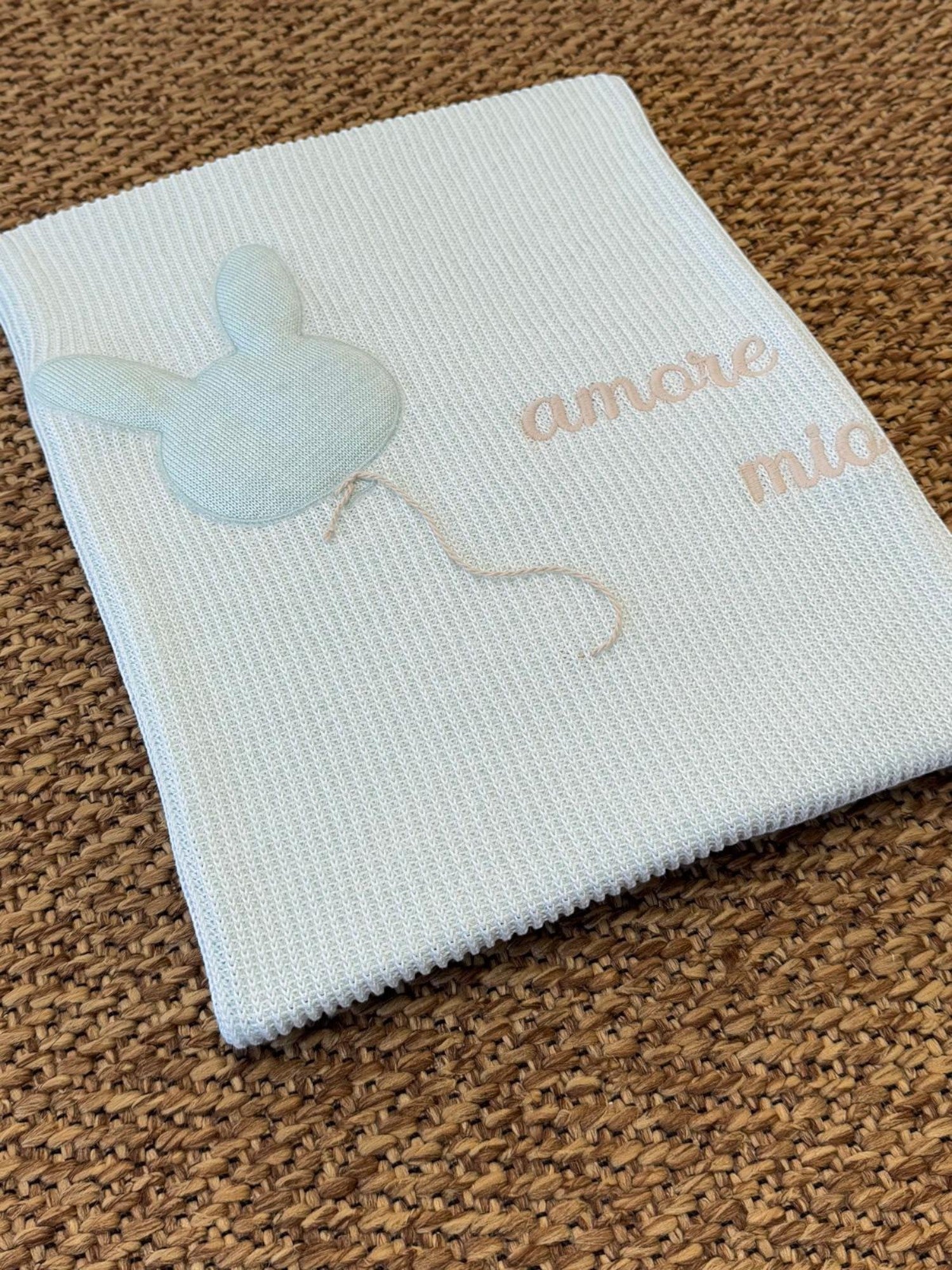 Coperta Neonato VERDE EB5480 -  NANU' BABY