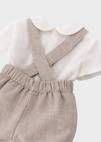 Completo Cerimonia Bimbo Beige 39825 by LILUS