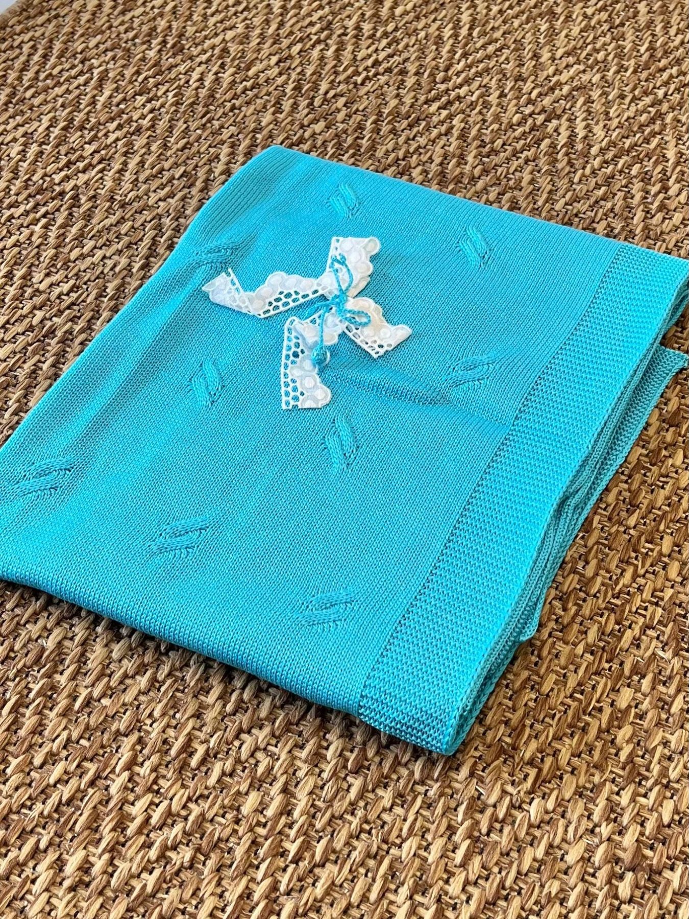 Coperta Neonata AZZURRO ES2480 -  NANU' BABY