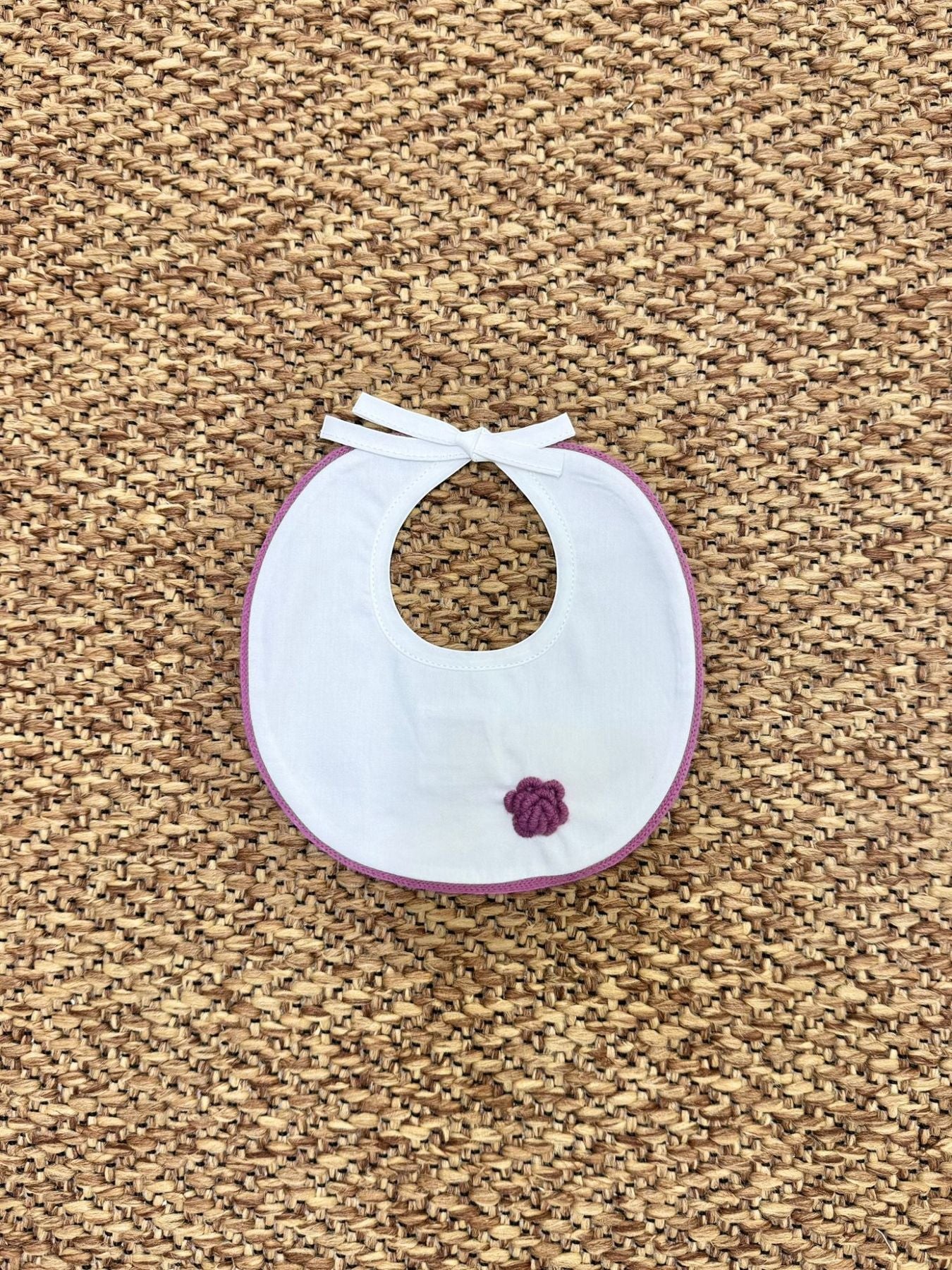 Bavetta Ciclamino Neonata PANNA IG29BAV -  NANU' BABY