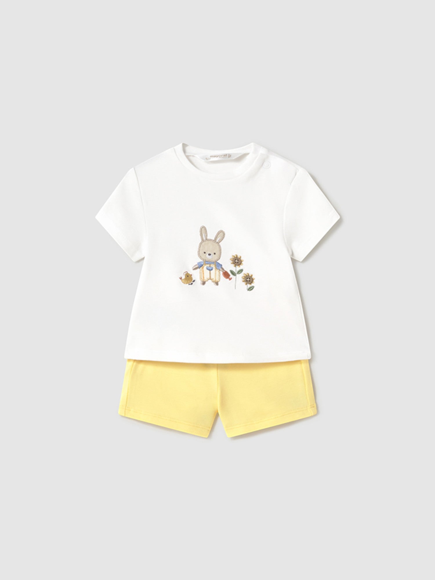 Completo punto 4 pezzi Bimbo GIALLO 1609 /G -  NANU' BABY
