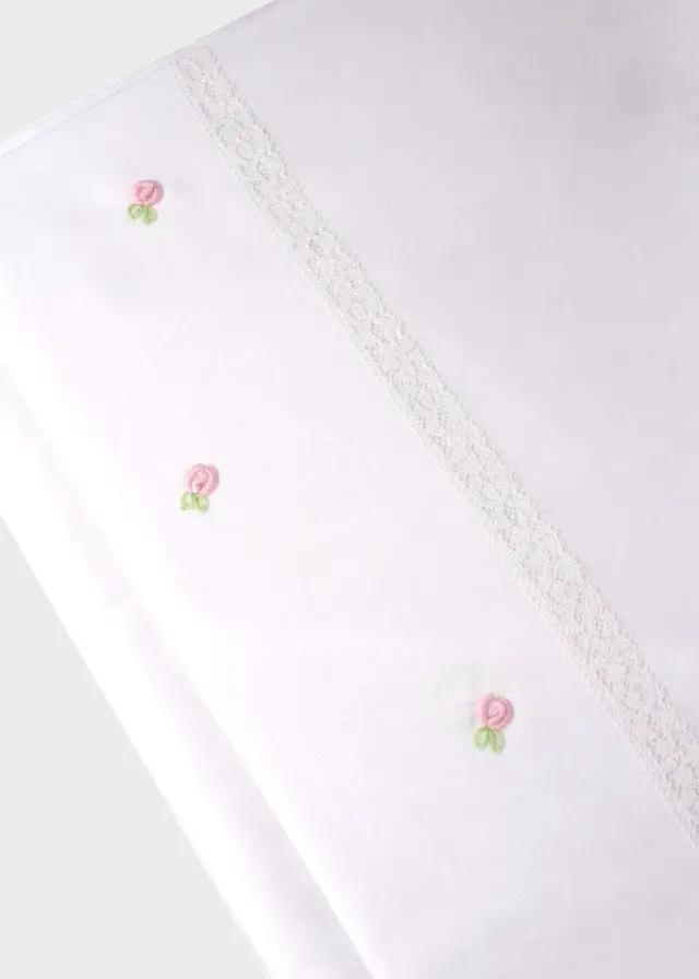 Lenzuolino Neonata Rosa EK13LE by MARLU'