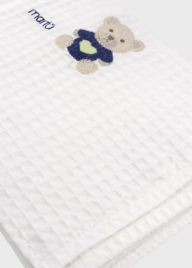 Mussolina Neonato Bianco EK60QU by MARLU'
