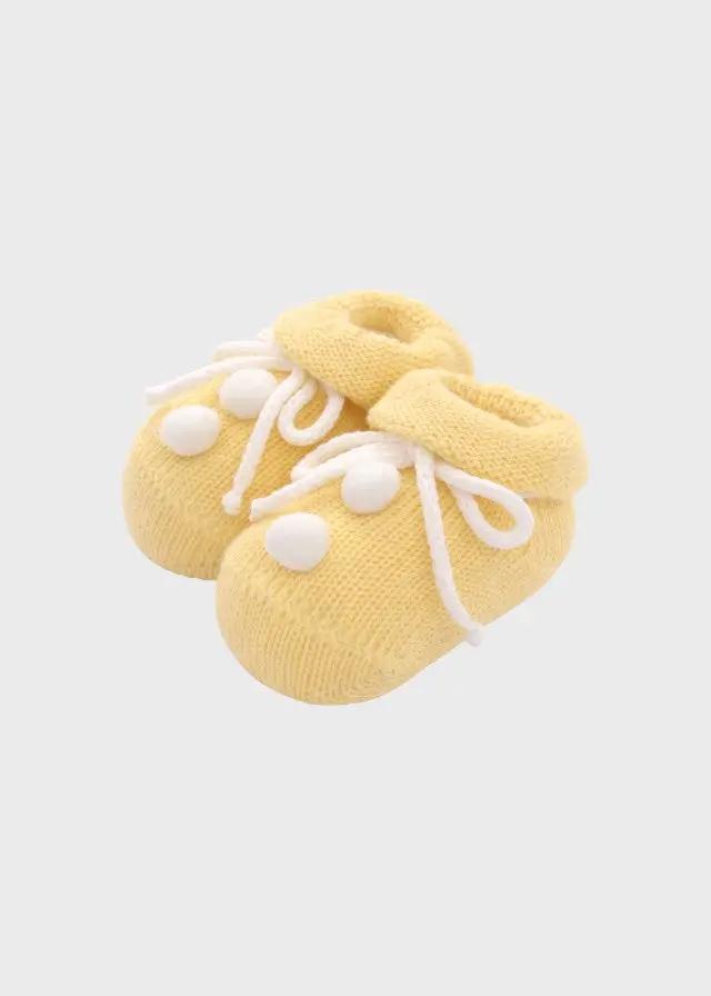 Babbucce Neonata Giallo 3430/754 by BABY LORD