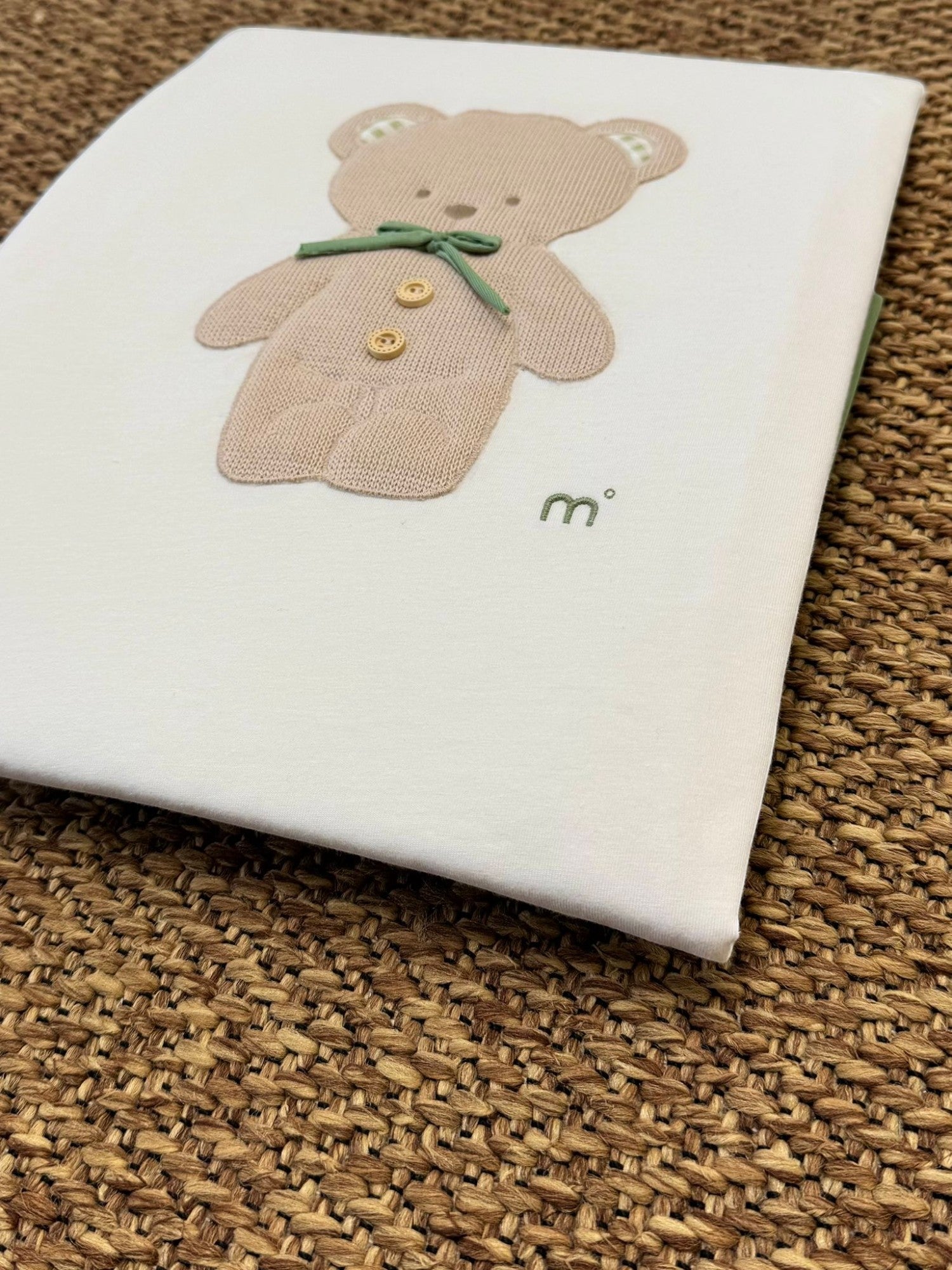 Coperta Neonato VERDE EB6281 -  NANU' BABY