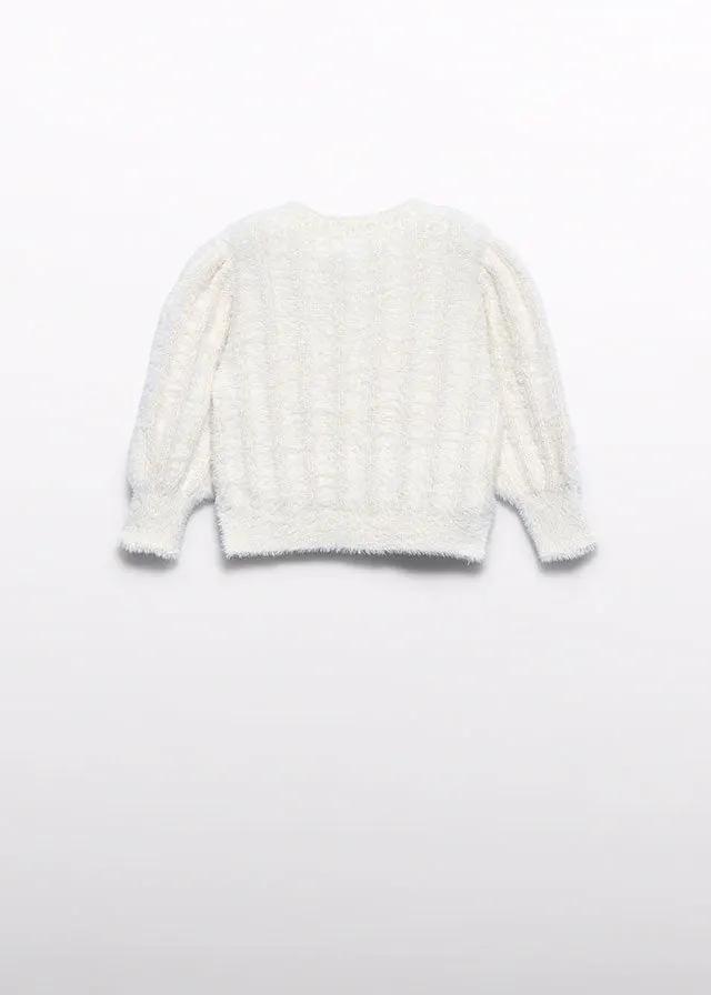 Maglia Bimba Bianco 5801/53 by ABEL & LULA