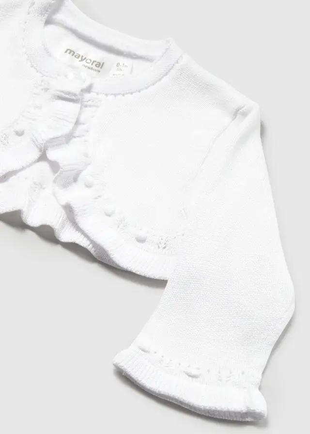 Giacca Bimba Bianco 318/35 by MAYORAL
