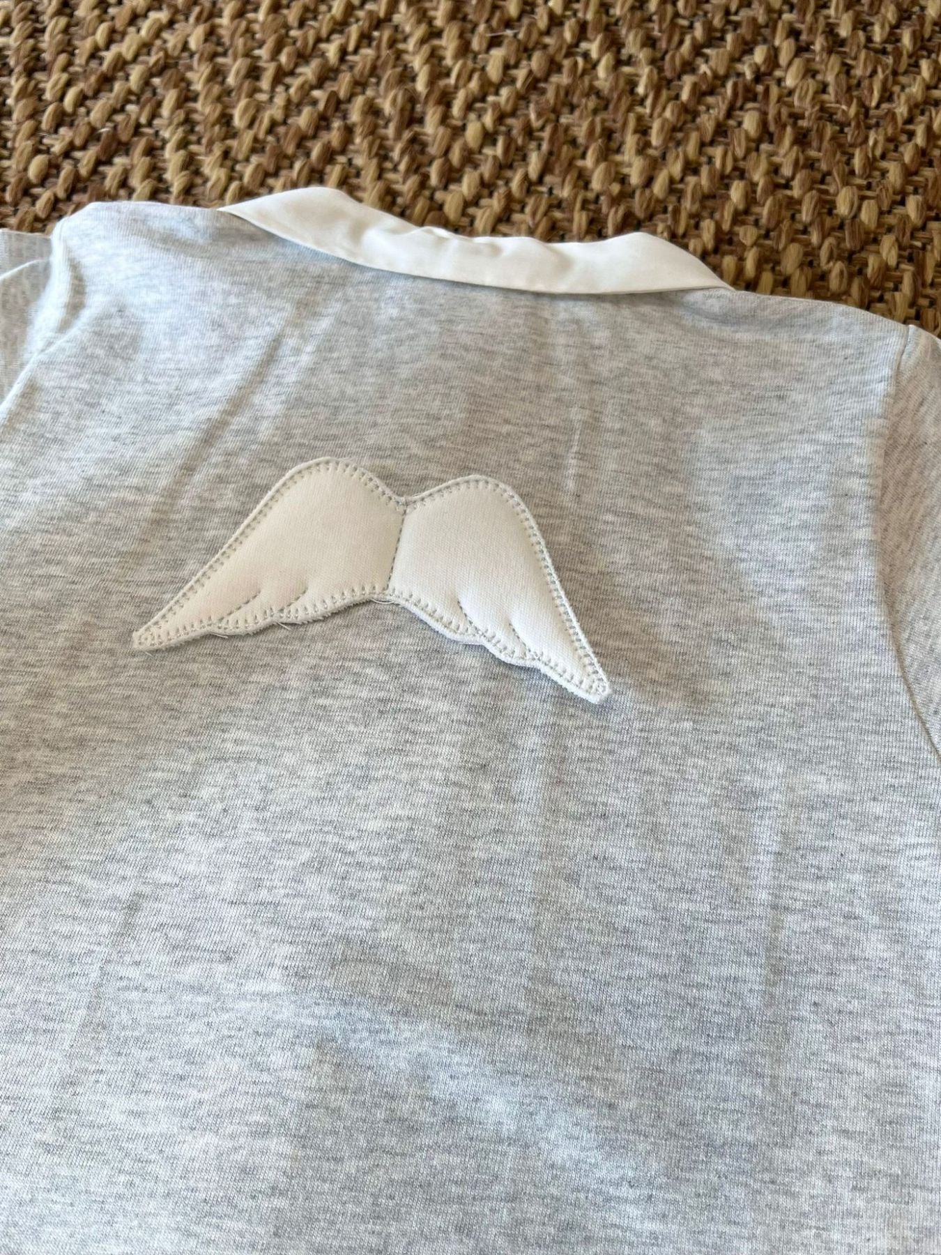 Tutina Angel Neonato Bianco ANGEL BGM53AC -  NANU' BABY