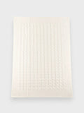 Coperta Neonato Bianco TRECCIA 123/30 by BABY LORD