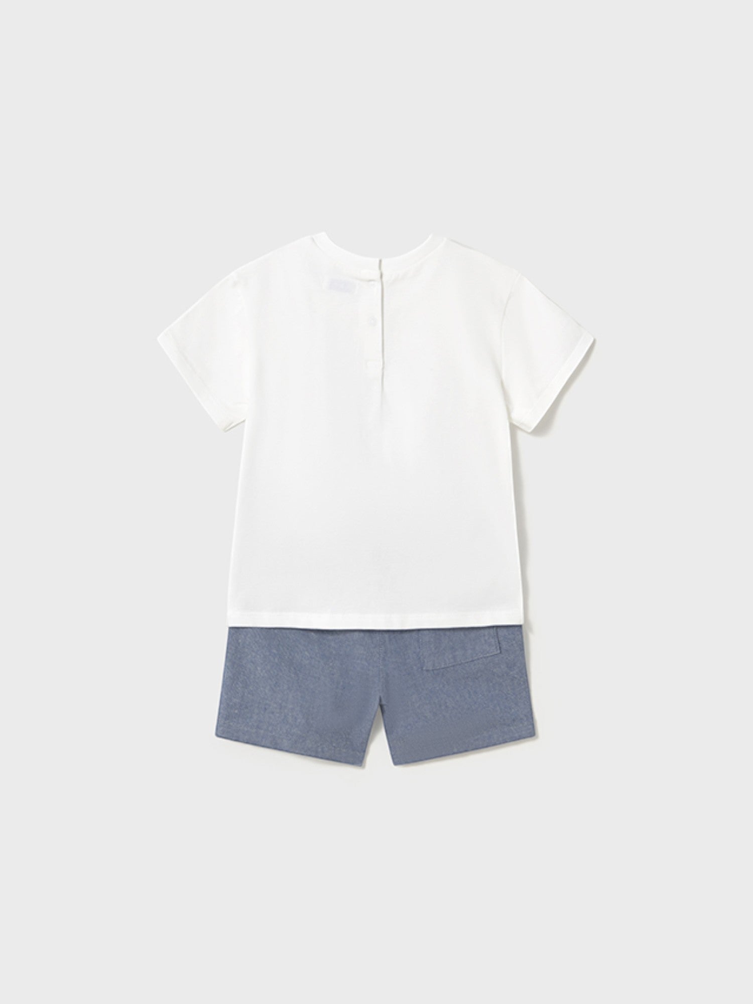 Compl. bermuda applicazioni Bimbo AZZURRO 1252/36 -  NANU' BABY