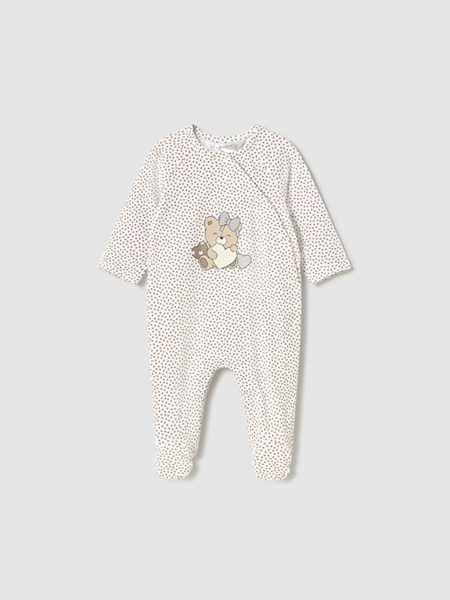 Pigiama lungo Neonata BEIGE 1755 /BE -  NANU' BABY