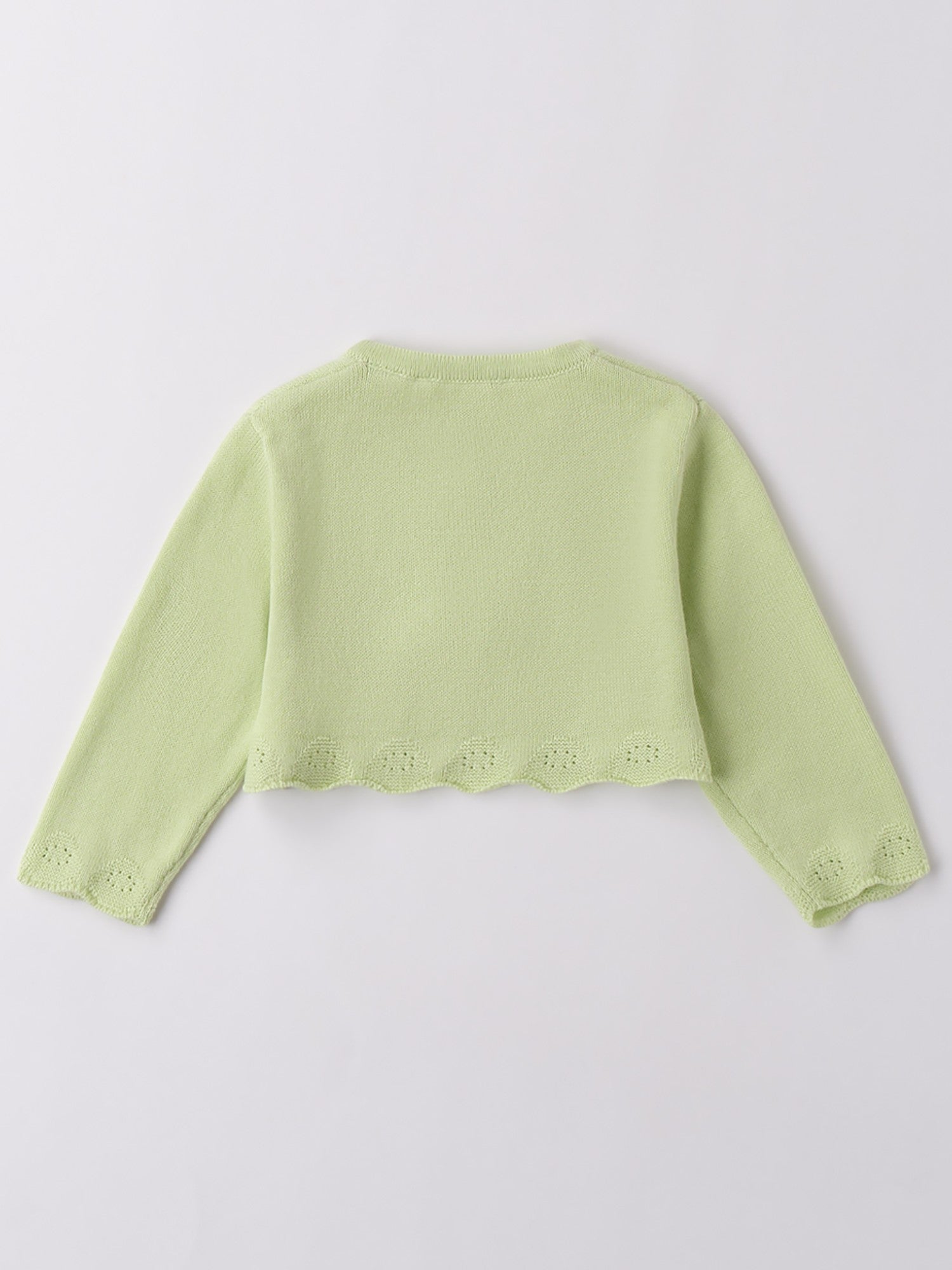 Cardigan Scaldacuore Bimba VERDE 3B764/5422 -  NANU' BABY