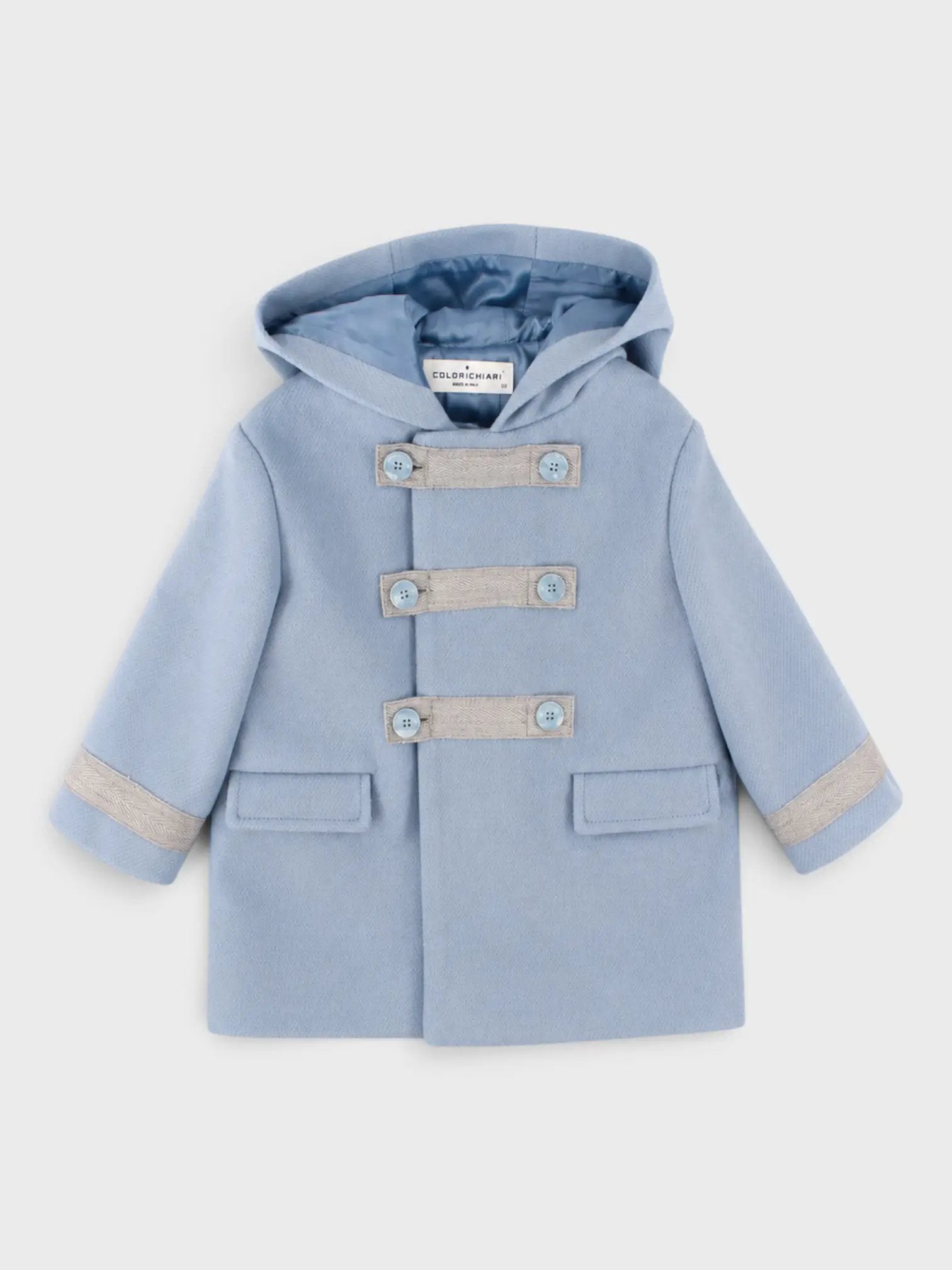 Cappotto Bimbo Cielo MN118825/4729 by COLORICHIARI