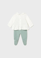 Completo nascita Neonata Verde 1592/89 by MAYORAL