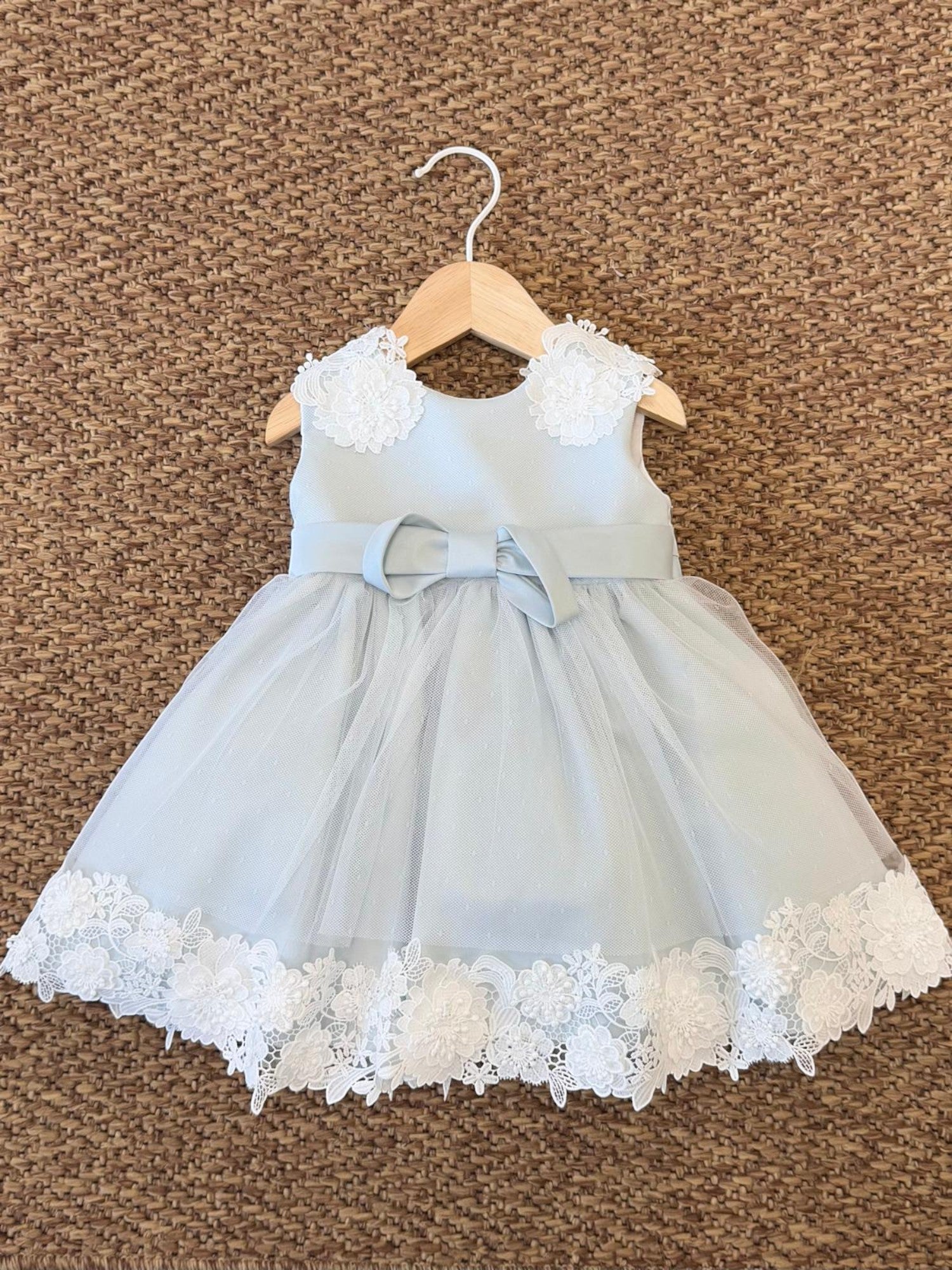Abito Cerimonia Bimba AZZURRO FB083/AP -  NANU' BABY